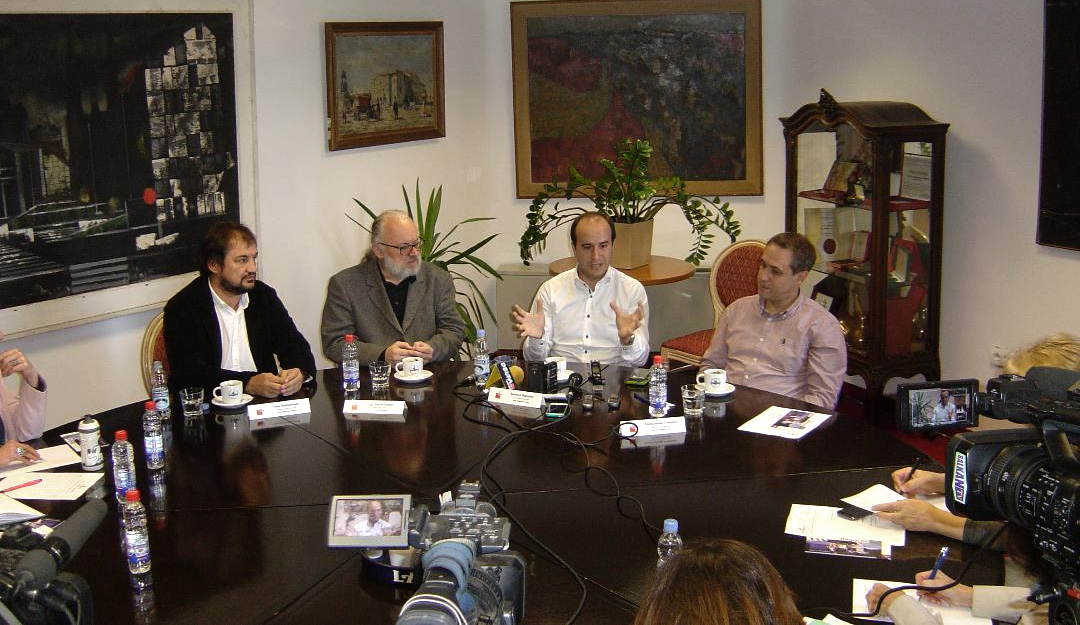 Конференција за новинаре поводом ангажовања шефа диригента Опере СНП-а Ђанлуке Марчана