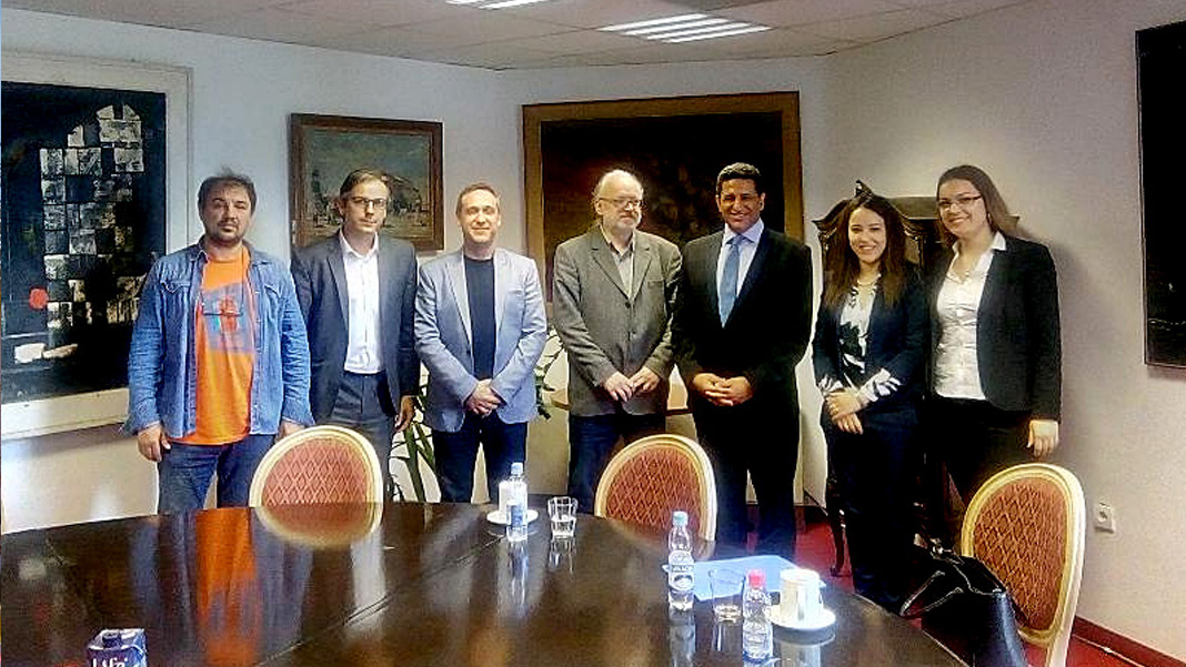 Посета делегације амбасаде Арапске Републике Египта СНП-у