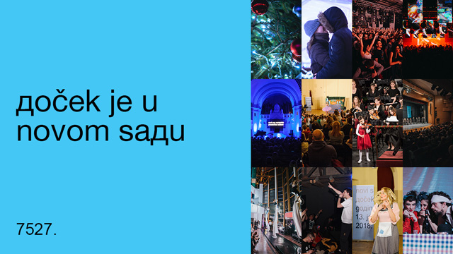 Програм Дочeка 7527. у Српском народном позоришту, 13. јануара 2019.