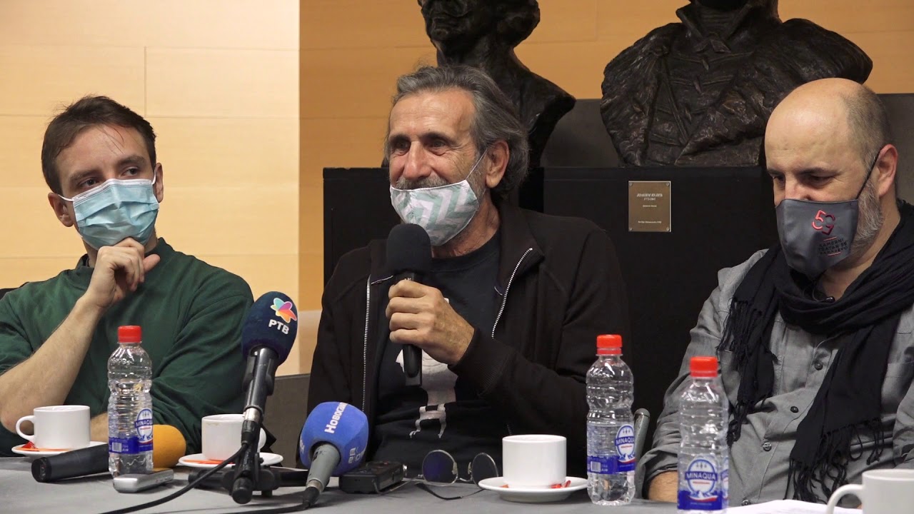 Kонференција за медије поводом премијере представе „Бура“